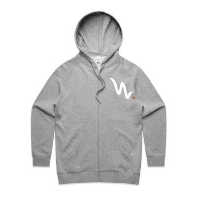 Wellspring Team Zip Hoodie - Womens Thumbnail